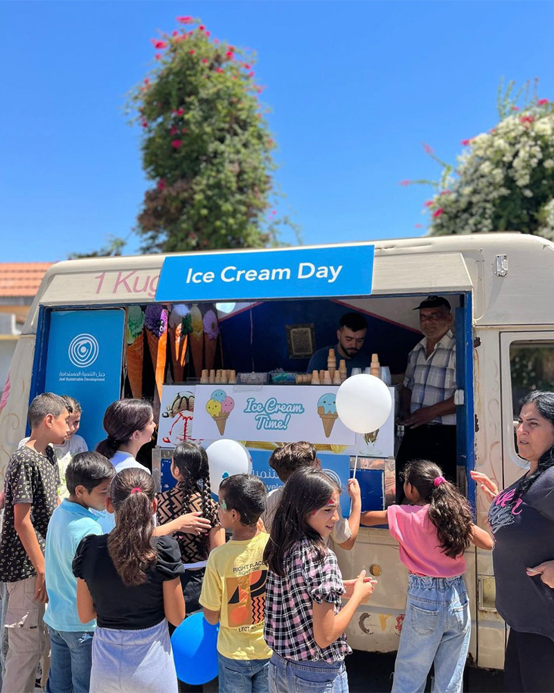 Ice Cream Day at the Orphanage